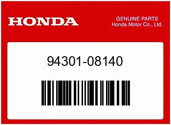 Honda PASSSTIFT, 8X14, Honda-Teilenummer 9430108140