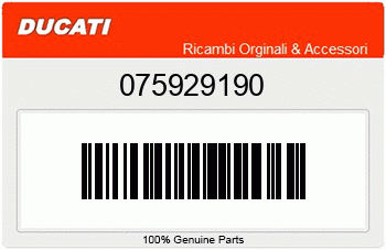 Ducati PASSFEDER, Ducati-Teilenummer 075929190