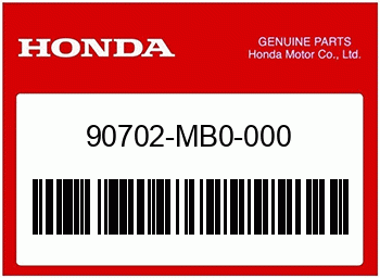 Honda PASSSTIFT, 8X8, Honda-Teilenummer 90702MB0000
