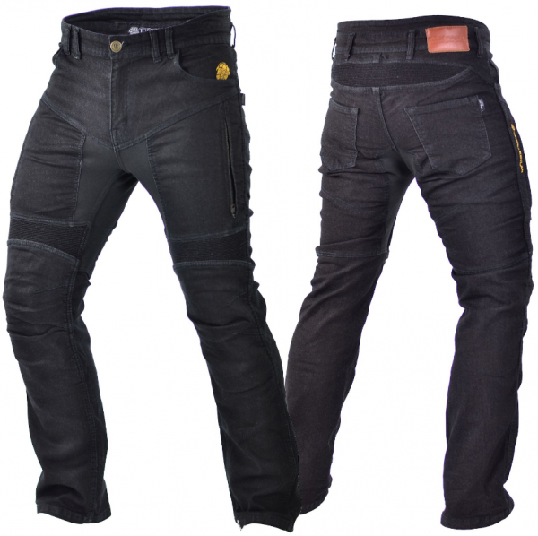 TRILOBITE MOTORRAD JEANS PARADO HERREN SCHWARZ L30