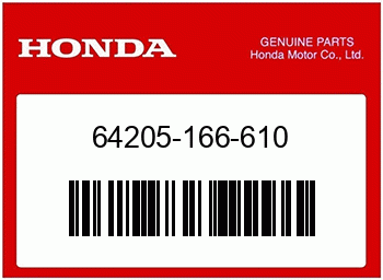 Honda FESTSTELLSCHEIBE, WINDSCHEIBE 64205166610
