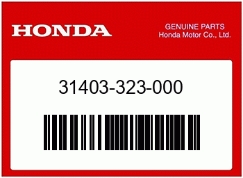 Honda DAEMPFUNGSGUMMI, REGLER, Honda-Teilenummer 31403323000