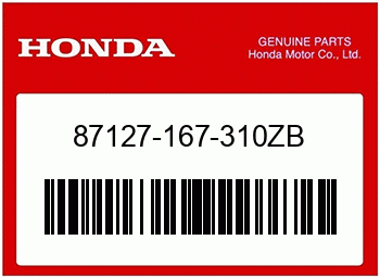 Honda TEIL WIRD AUSVERK., Honda-Teilenummer 87127167310ZB