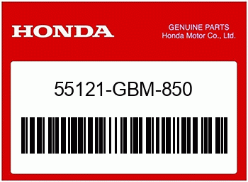 Honda GUMMI, SIMMERRING, 55121GBM850