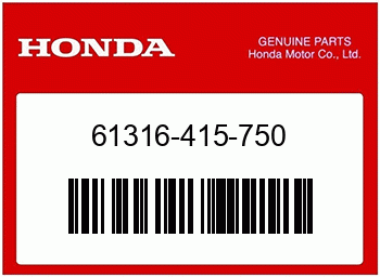 Honda KLEMME, Honda-Teilenummer 61316415750