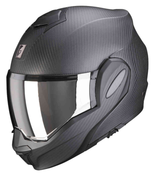 Scorpion EXO-TECH Solid CARBON Mattschwarz KLAPPHELM