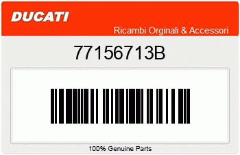 Ducati SCHRAUBE, Ducati-Teilenummer 77156713B