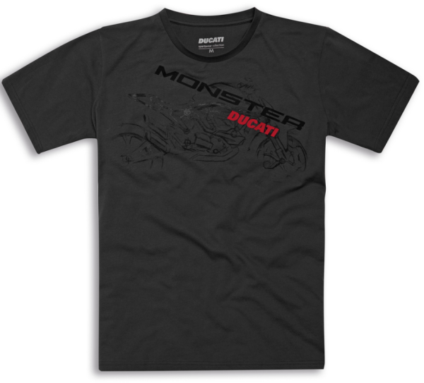 Ducati Original T-SHIRT MONSTER HERREN