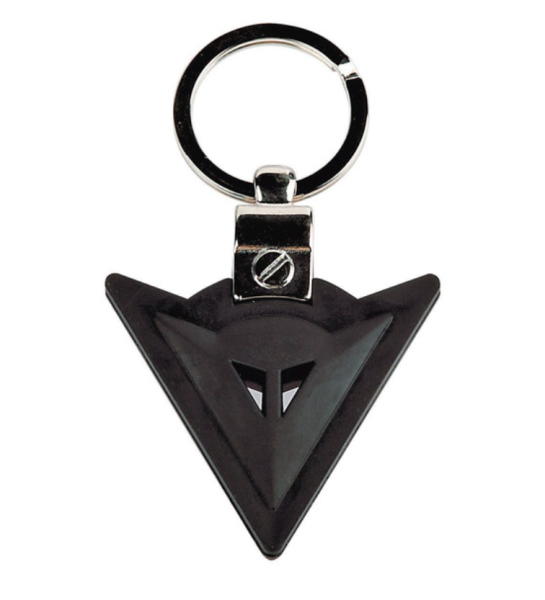 Dainese Schlüsselanhänger Schwarz Portachiavi Relief Keyring