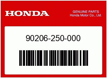 Honda EINSTELLMUTTER, VENTILSPI, Honda-Teilenummer 90206250000