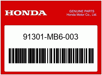 Honda O-RING,21.9X2.5, Honda-Teilenummer 91301MB6003