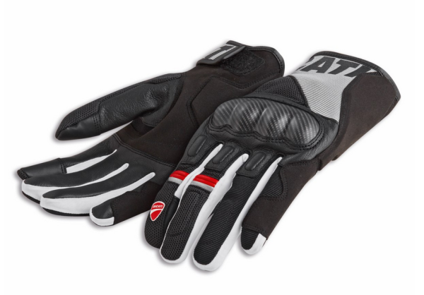 Ducati by Alpinestars HANDSCHUHE COMPANY C2 schwarz/grau/rot