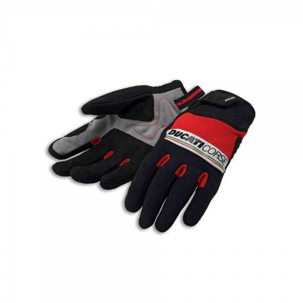 Ducati Pitlane 2 Herren Textil Werkstatt Handschuhe