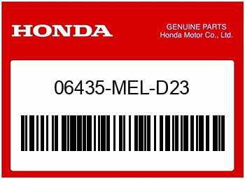 Honda Original BREMSKLOTZ SATZ, H.