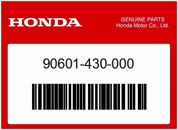 Honda SICHERUNG, KOLBENBOLZEN, Honda-Teilenummer 90601430000