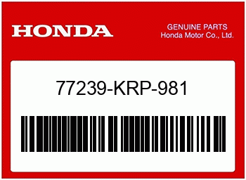 Honda SCHLUESSEL, SITZSCHLOSS, Honda-Teilenummer 77239KRP981