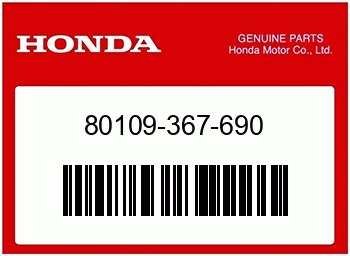 Honda BEFESTIGUNGSHUELSE C6.3, Honda-Teilenummer 80109367690