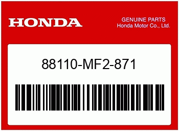 Honda TEIL WIRD AUSVERK., Honda-Teilenummer 88110MF2871