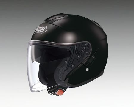 Shoei J-Cruise schwarz Jethelm schwarz Glanz