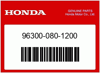 Honda FLANSCHENSCHRAUBE, 8X12, 963000801200