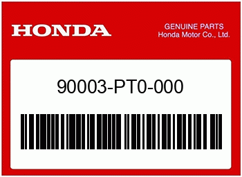 Honda FLANSCHENSCHRAUBE, 6X50, Honda-Teilenummer 90003PT0000
